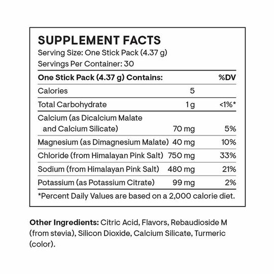 Daily Electrolytes, THR